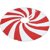 キャンディパターン（の模様が）あるーつや消しポリエステルのツリースカート ブラッシュドポリエステルツリースカート (アングル)