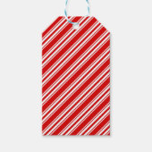 キャンディパターン（の模様が）あるーのプレゼントラベル ギフトタグ (正面)