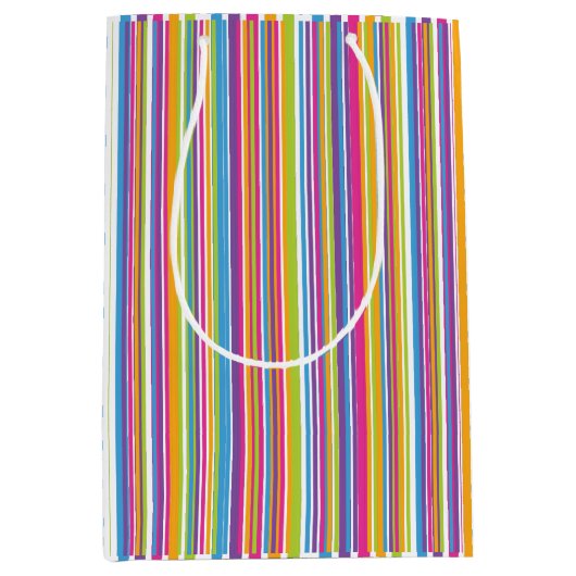 キャンディパターン ミディアムペーパーバッグ (正面)