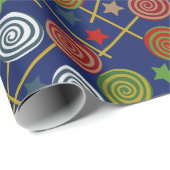 キャンディパターン |ロリーズパターン |棒つきキャンデー17 ラッピングペーパー (ロールコーナー)