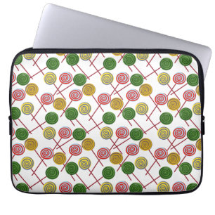 キャンディパターン ロリーズパターン 棒つきキャンデー24 ラップトップスリーブ