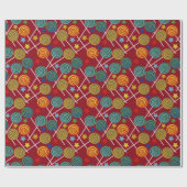 キャンディパターン |ロリーズパターン |棒つきキャンデー32 ラッピングペーパー (フラット)