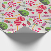 キャンディパターン |ロリーズパターン |棒つきキャンデー38 ラッピングペーパー (角)