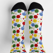 キャンディパターン |ロリーズパターン |棒つきキャンデー43ショー ソックス (上部)