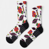 キャンディパターン |ロリーズパターン |棒つきキャンデー51 Thro ソックス (左)