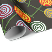 キャンディパターン |ロリーズパターン |棒つきキャンデー52 ラッピングペーパー (ロールコーナー)