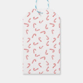 キャンディパーソナライズされたキャンクリスマスプレゼントラベル ギフトタグ (裏面)