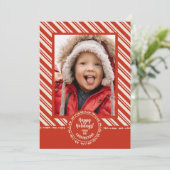 キャンディパーソナライズされたケインストライプ シーズンカード (スタンド正面)