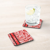 キャンディパーソナライズされたケーン コースター (右側)