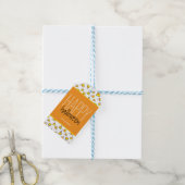 キャンディパーソナライズされたコーンパターンハッピーハローウィン ギフトタグ (より糸付き)