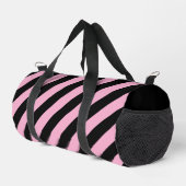 キャンディパーソナライズされたストライプー ダッフルバッグ (右コーナー)
