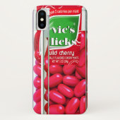 キャンディパーソナライズされたディスペンサー電話ケース Case-Mate iPhoneケース (裏面)