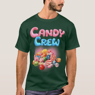 キャンディパーティークルーハローウィンパーティかわいいトリック Tシャツ