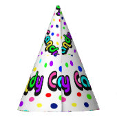 キャンディパーティー帽子 パーティーハット (裏面)