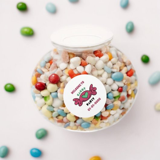 キャンディパーティー ラウンドシール