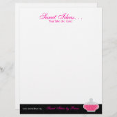 キャンディビュッフェとデザートテーブル レターヘッド (正面/裏面)