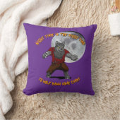 キャンディピローを下に狼 クッション (ブランケット)