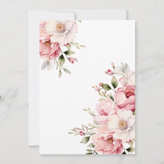 キャンディピンクの赤ちゃんシャワーのサインの数を推測する (裏面)