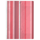キャンディピンクストライプ色 クリップボード (裏面)