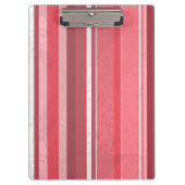 キャンディピンクストライプ色 クリップボード (正面)