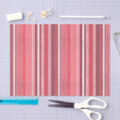 キャンディピンクストライプ色 薄葉紙 (クラフト)