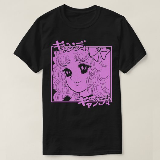 キャンディピンク Tシャツ (デザイン正面)