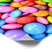 キャンディピース、カラフルスイーツ ポスター (角)