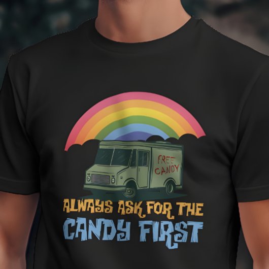 キャンディファースト・ユーモア・ティー Tシャツ