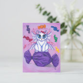 キャンディフェアリー猫懸命キャンディスウィーティハガキ ポストカード (スタンド正面)