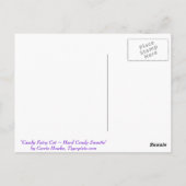 キャンディフェアリー猫懸命キャンディスウィーティハガキ ポストカード (裏面)