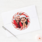 キャンディフレームのYOURカスタム写真 ラウンドシール (封筒)