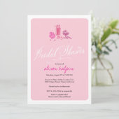 キャンディブライダルシャワー 招待状 (スタンド正面)