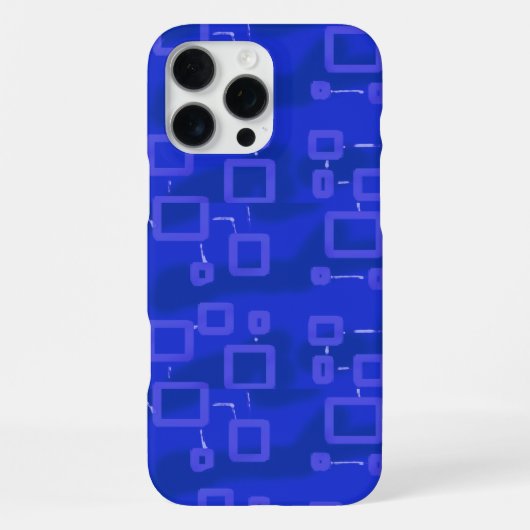 キャンディブルーのPopcorn Anime Circuit iPhoneケース (裏面)