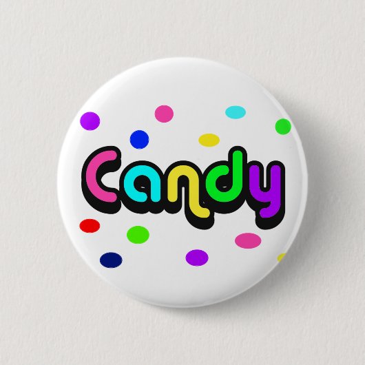 キャンディボタン 缶バッジ (正面)