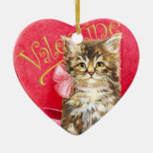 キャンディボックスの子猫 セラミックオーナメント (正面)