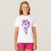 キャンディポップユニコーン Tシャツ (正面フル)