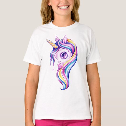 キャンディポップユニコーン Tシャツ (正面)