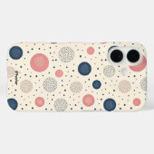 キャンディポップ・アートのドットiPhone 16ケース Case-Mate iPhoneケース (裏面 (横))