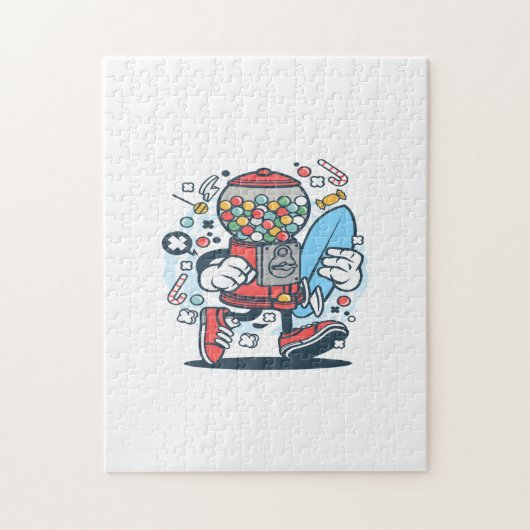 キャンディマシンサーファー ジグソーパズル (縦)