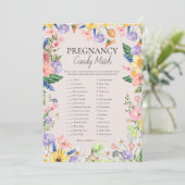 キャンディマッチのゲームのカードの甘さ 招待状 (スタンド正面)