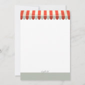 キャンディマンバースデーパーティ招待状 招待状 (裏面)