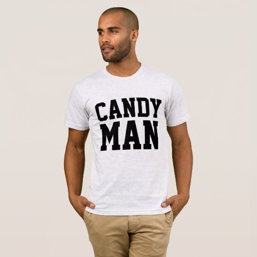 キャンディマン, 楽しいメンズTシャツ Tシャツ (正面フル)