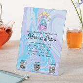 キャンディムーン&プランシェットタロットリーダプライスリスト 台座サイン (インサイチュ)