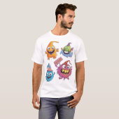 キャンディモンスターのパレード Tシャツ (正面フル)