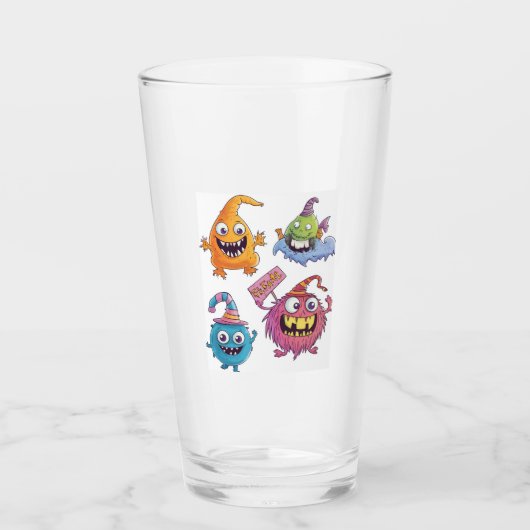  キャンディモンスターパレード タンブラーグラス (正面)