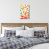 キャンディユニバース キャンバスプリント (インサイチュ (寝室))