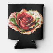 キャンディユニークケーンバラデザインフラワー 缶クーラー (正面)