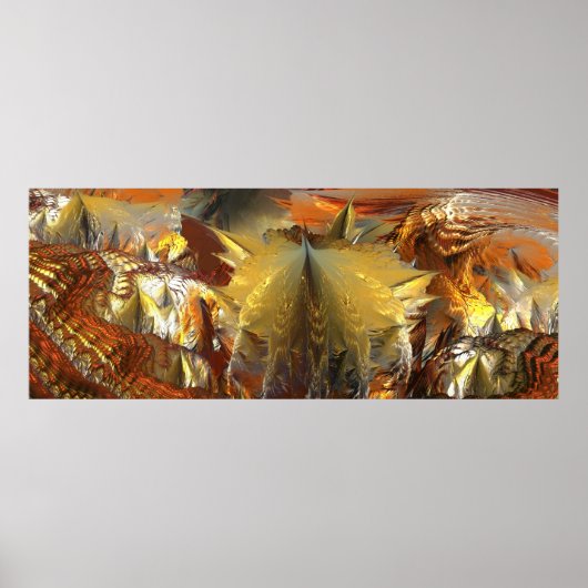 キャンディラッパー箔マンデルバルブ3D ポスター (正面)