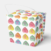 キャンディラブハートロマンチックな言葉パターン フェイバーボックス (裏面サイド)