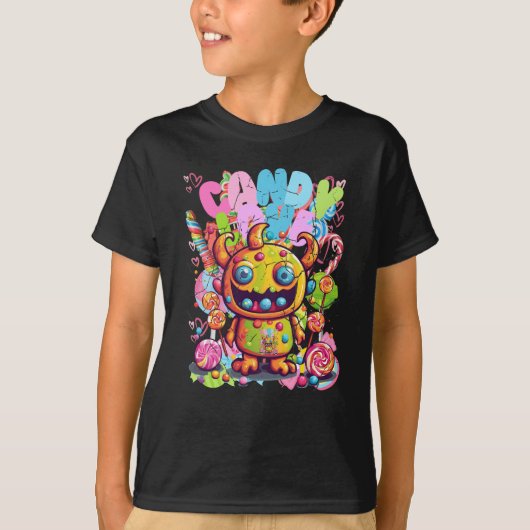 キャンディラブモンスター Tシャツ (正面)